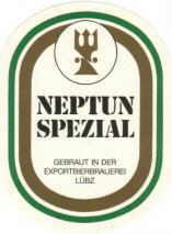 Etikett aus Lübz: Neptun Spezial